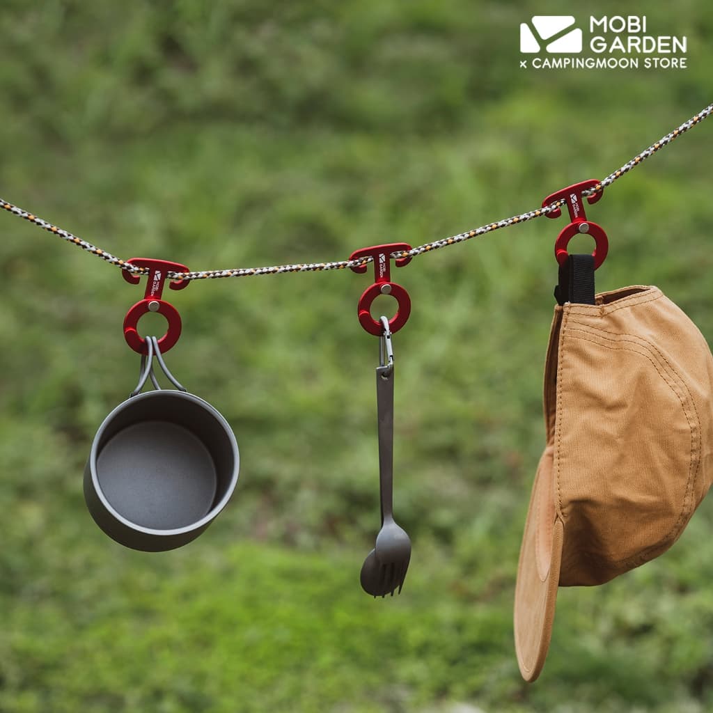 คาราบิเนอร์ Mobi Garden ตะขอแขวน มีสองสี สามขนาด แข็งแรง วัสดุอลูมิเนียม เกรดพรีเมี่ยม รูปที่ 9