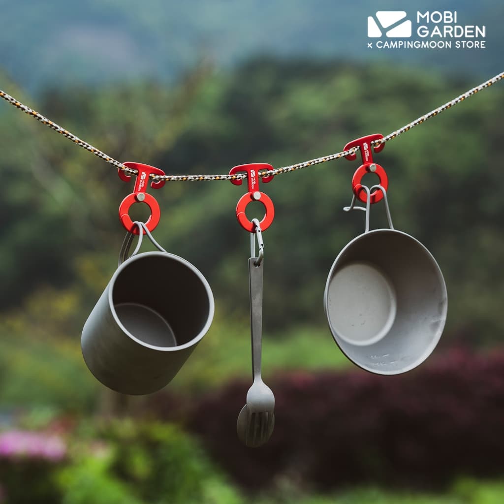 คาราบิเนอร์ Mobi Garden ตะขอแขวน มีสองสี สามขนาด แข็งแรง วัสดุอลูมิเนียม เกรดพรีเมี่ยม รูปที่ 8