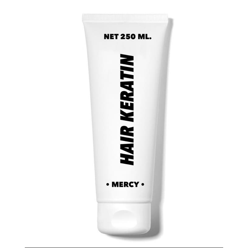 ขายดีมาก! MERCY หัวเชื้อเคราตินหมักไป 3ที ปลายผมช็อตหายเรียบ!!! 250ML. หลอดใหญ่เท่าแขน รูปที่ 1