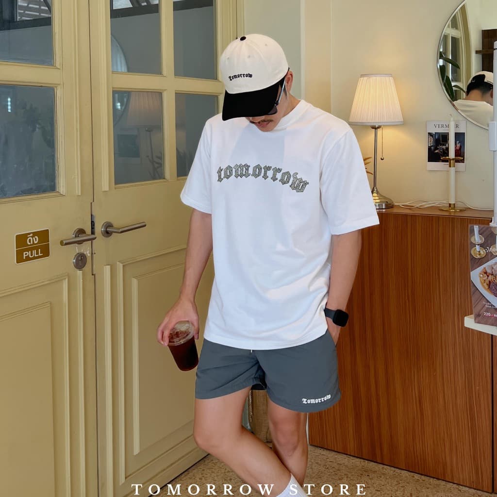 TOMORROW- เสื้อOVERSIZE/Premium รุ่น T-2008 Vintange รูปที่ 7