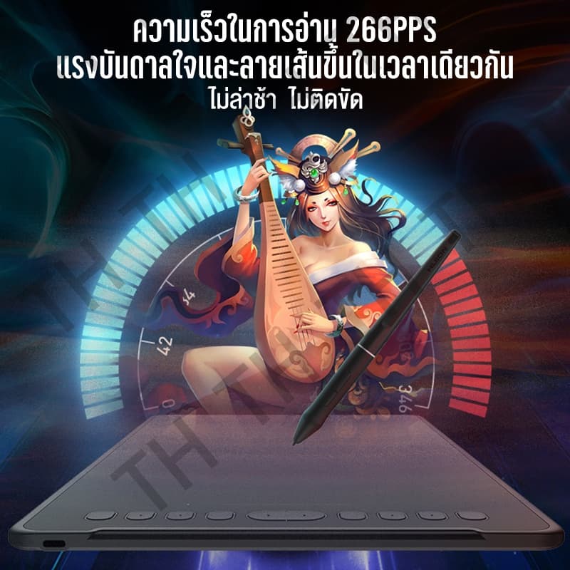 เมาส์ปากกา เมาท์ปากกา แท็บเล็ตดิจิตอล กระดานวาดรูป กราฟิกส์แท็บเล็ต เม้าส์ปากกา การออกแบบกราฟิก รูปที่ 5