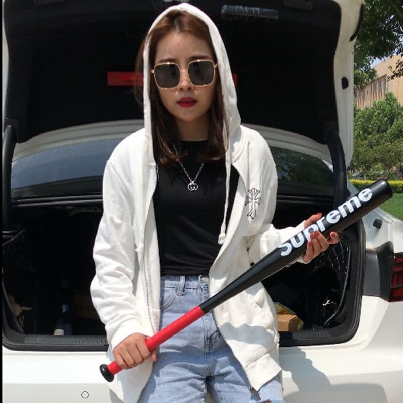 ไม้เบสบอล Supreme ขนาด 32 นิ้ว Baseball Bat ม้เบสบอลเหล็กอัลลอยด์หนา โลหะผสมเหล็กเกรดพรีเมียม รูปที่ 6