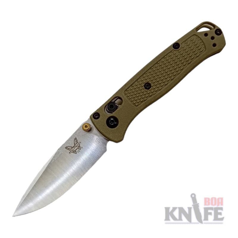 มีด BenchMade BM533 Mini Bugout น้ำหนักเบาพิเศษ พกพา เดินป่า แคมป์ปิ้ง ทำอาหาร รูปที่ 2