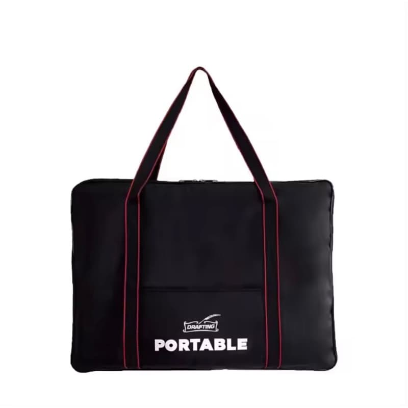 Project Drafting Portable กระเป๋าใส่แบบ กระเป๋า ผ้ากันน้ำ สีดำ A1 A2 A3 ใส่ภาพวาด สเกตช์ รูปภาพ รูปที่ 5