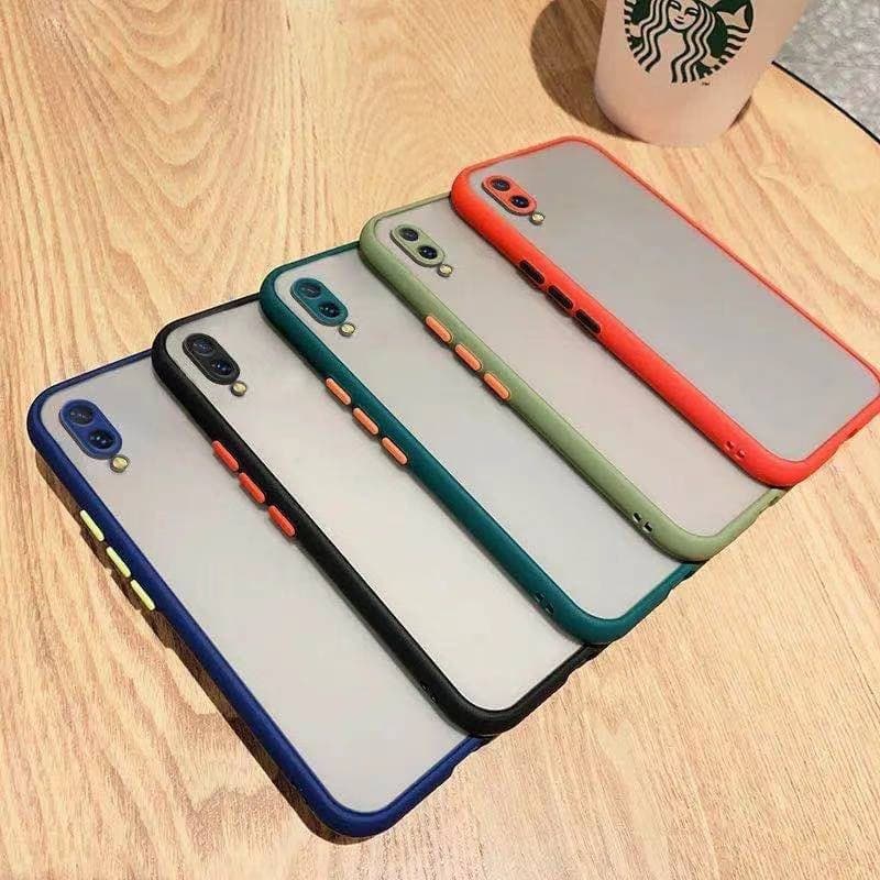 เคสขอบสีหลังด้าน SAMSUNG Note20 Note20ultra S20fe A51 A71 4G A31 S21fe A42 A32 4G/A32 5G เคสกันกระแทก025 รูปที่ 4