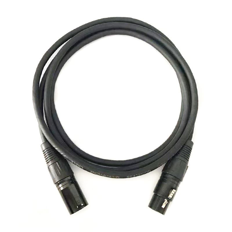 สายสัญญาณเสียง XLR ตัวผู้ ตัวเมีย สายไมค์โครโฟน XLR คุณภาพอย่างดี สายไมค์นิ่มสีดำ ทองแดงแท้ ปลั๊กโลหะอย่างดี รูปที่ 4