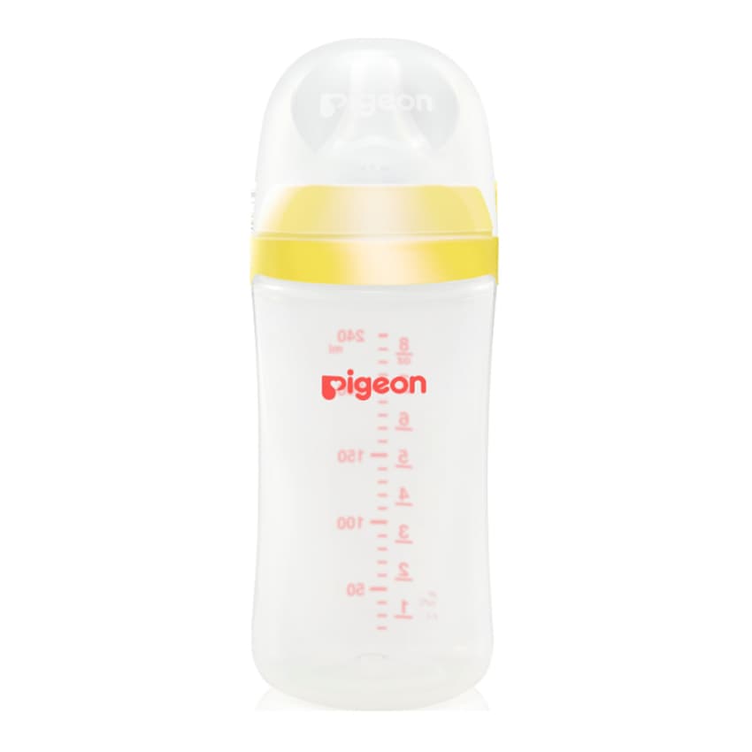 พีเจ้น ขวดนมปากกว้าง PPWN ไซส์ M 240 มล./ไซส์ SS 160 มล.-จุกเสมือนนมมารดา รุ่นพลัส PIGEON NURSER PPWN รูปที่ 5