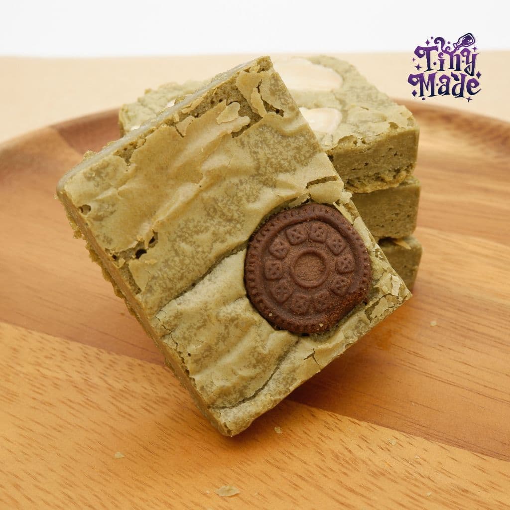 Tinymade บราวนี่ชาเขียวมัทฉะ เนื้อแน่นหนุบหนับหวานฉ่ำ เนยสดแท้จากออสเตรเลีย รูปที่ 8