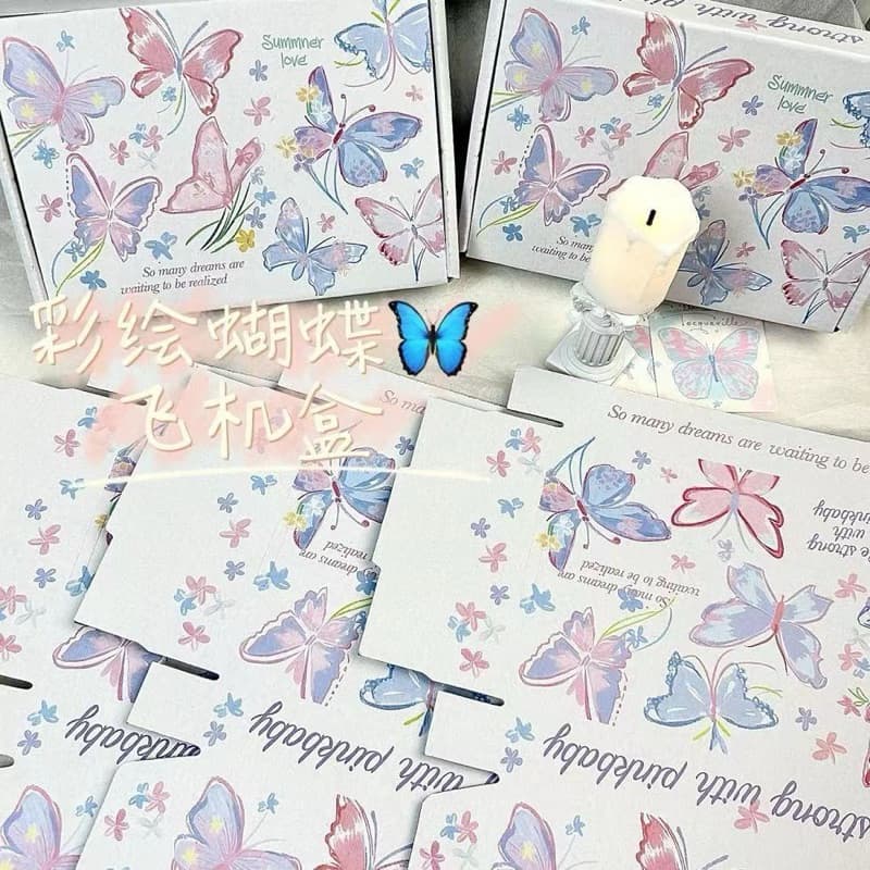 มีส่งด่วน รวมทุกลาย กล่องพัสดุแบบพับ ลายการ์ตูน Sanrio พิมพ์ลายชัดสีเข้ม น่ารัก ของขวัญ รูปที่ 3