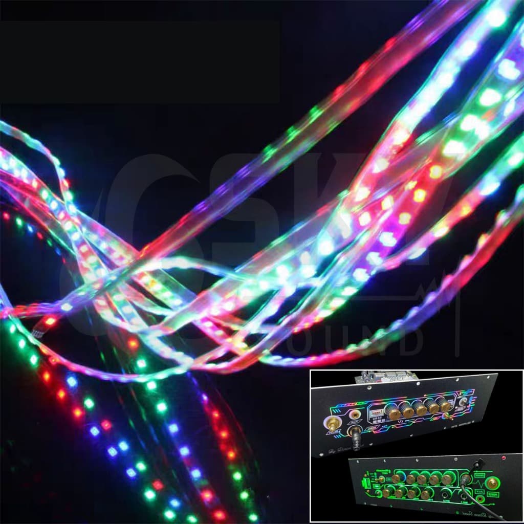 SKYSOUND ไฟมะรุม ไฟแช่ ไฟวิ่ง 12v 90ชม. ชั่วโมง สามารถตัดได้ ไฟมะรุม ไฟมะรุม แถบไฟวิ่ง สําหรับตกแต่งรถยนต์ Led ที่ชัดเจน รูปที่ 2