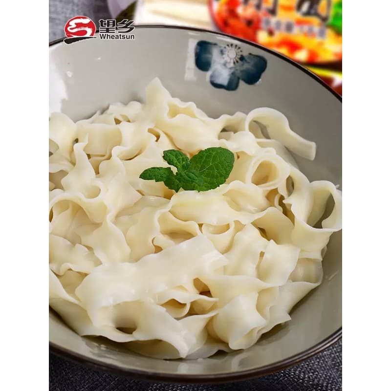 เส้นหมี่ เส้น เส้นก๊วยเตียว เส้นจีน แบนหหยัก เหมาะสำหรับหม่าล่าชาบู ขนาด 1000 g อาหารแห้งส่งไปอาจะมีแตกหักบ้างโปรดเข้าใจ รูปที่ 3