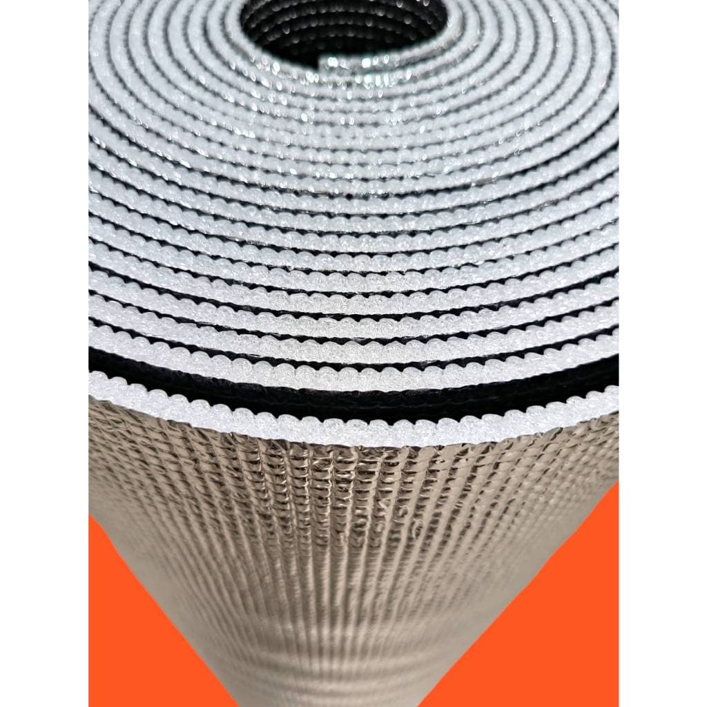 ฉนวนกันความร้อน ฟอยล์2ด้าน พีอีเคลือบฟอยล์2ด้าน.หนา5mm×กว้าง90cm×ยาว10m.Insulations PE + Foil 2 sides 5mm.×90cm×10m. รูปที่ 4
