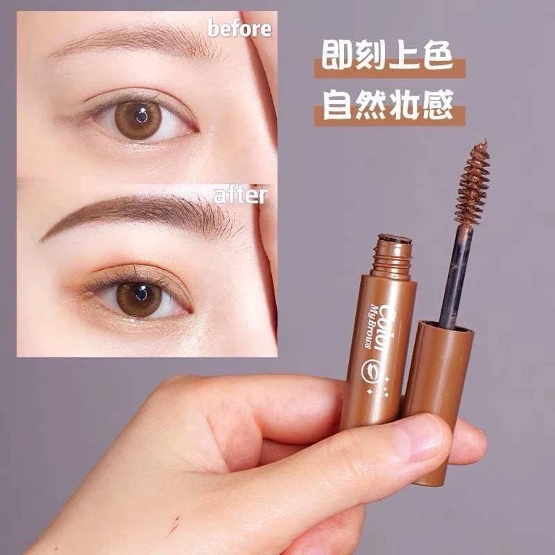 AIMEILI มาสคาร่าคิ้วแบบครีม พร้อมแปรงปัดคิ้ว คิ้วสวยฟู เรียงสวย 3 มิติ กันน้ำกันเหงื่อ มี 3 เบอร์ให้เลือก รูปที่ 5
