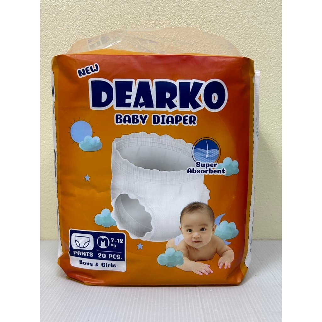 DEARKO Baby Diaper ผ้าอ้อมเด็ก แบบกางเกง รูปที่ 3