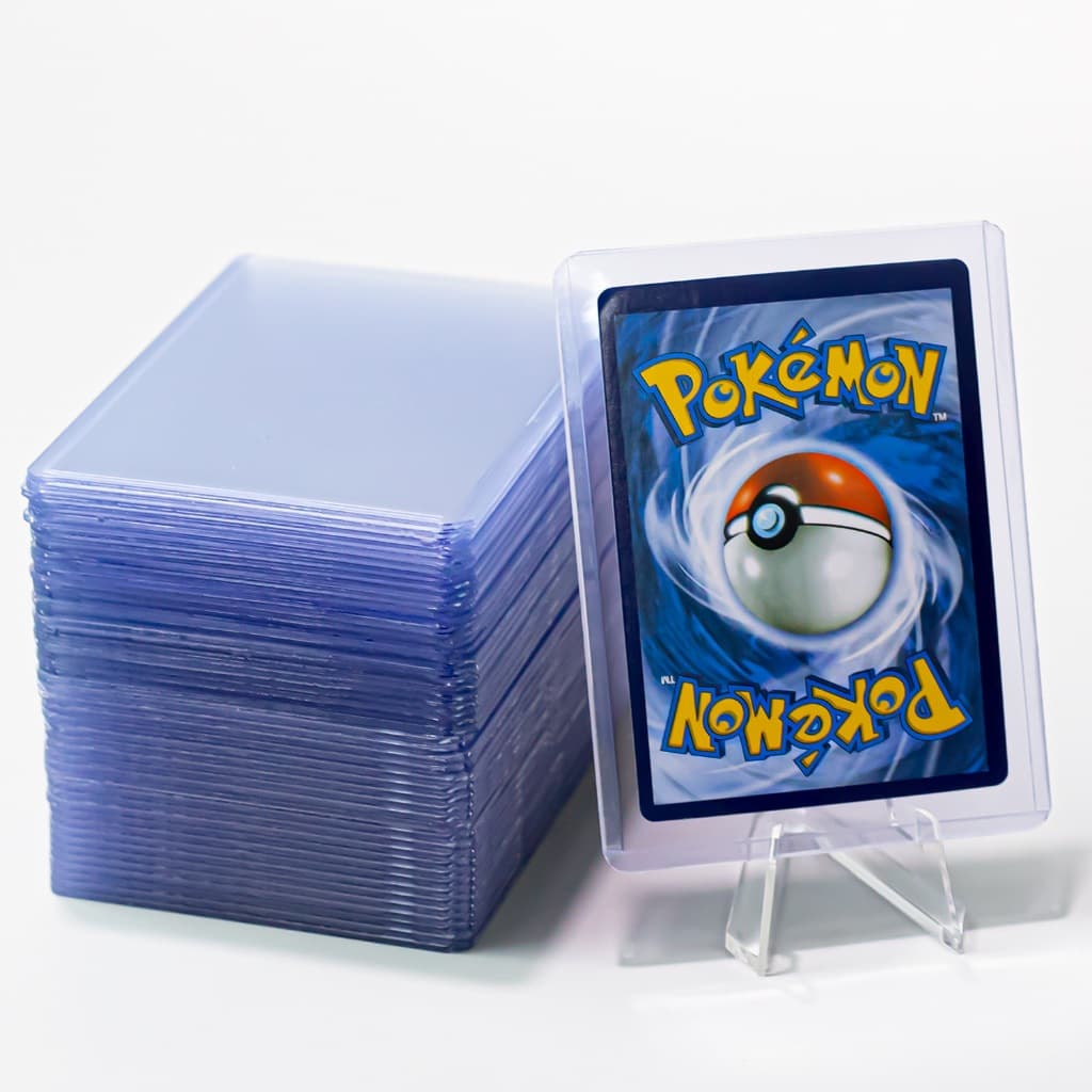 ☘️พร้อมส่ง | ถูก☘️【 Toploader 35 pt 】MTG Yugi Pokemon ที่ใส่การ์ด ท็อปโหลด Topload กรอบใส่การ์ด