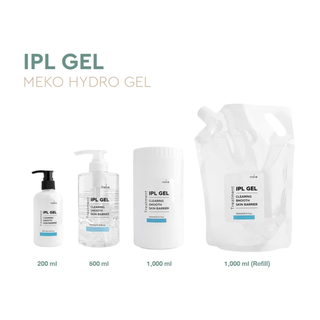 เจลไอพีแอล IPL gel, เจลไฮฟู่ HIFU gel,กลีเซอรีนเจล ใช้จริงในคลีนิกสำหรับใช้เลเซอร์ขน เครื่องไฮฟู่ RF รูปที่ 6