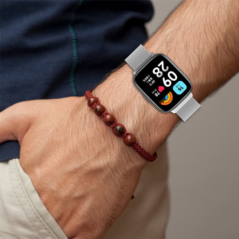 Redmi Watch 3 Active Metal Strap สไตล์มิลานีส สายรัดที่ทันสมัยและประณีต รูปที่ 3