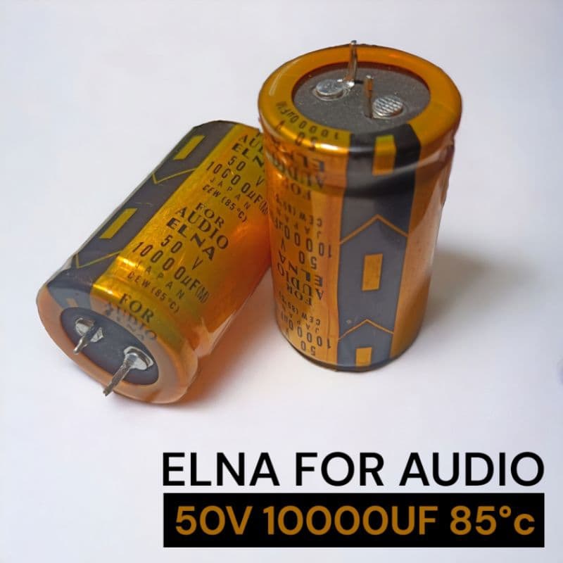 คาปาซิเตอร์ ELNA for audio japan 10000uf 50v 85°c รูปที่ 3