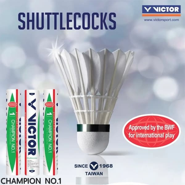 VICTOR ลูกแบดมินตัน รุ่น CHAMPION NO.1 รูปที่ 3