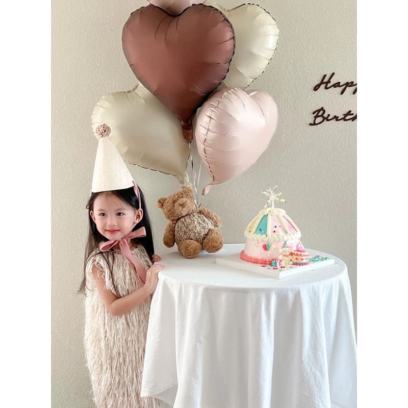 ลูกโป่ง หัวใจ ดาว สีแมท สีด้าน เมทาลิค หน้ายิ้ม สีใหม่ สวยมากๆ ขนาด 18 นิ้ว รูปที่ 2
