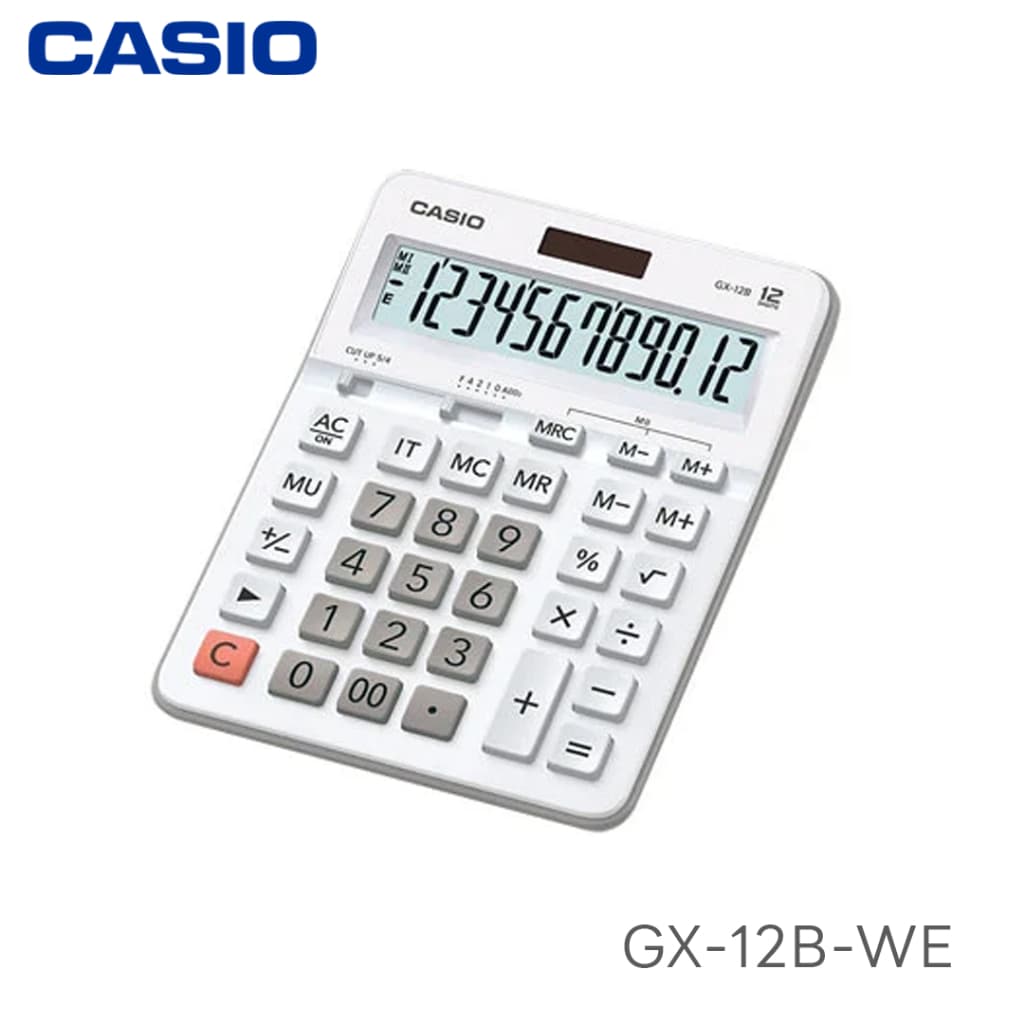 เครื่องคิดเลข Casio รุ่น GX-12B ออกใบกำกับภาษีได้ รูปที่ 2