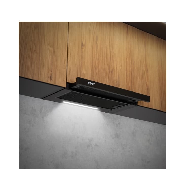 เครื่องดูดควันสีดำแบบฝังรางเลื่อน รุ่น HS-BKT62C-60 + เตาไฟฟ้าเซรามิค 2 หัว แบบฝัง HB30-2CEMSC ฟรี แผ่นกรองคาร์บอน รูปที่ 5