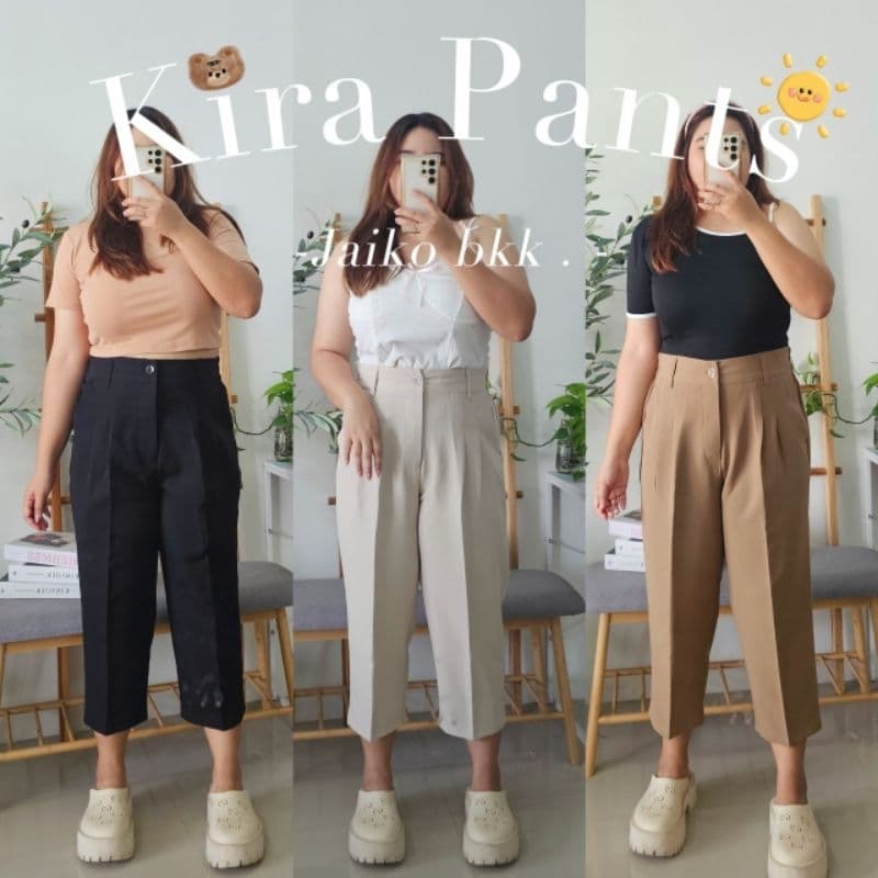 Jaiko Kira pants กางเกงสาวอวบ เอว 34 - 44 งานสวยมาก รูปที่ 1
