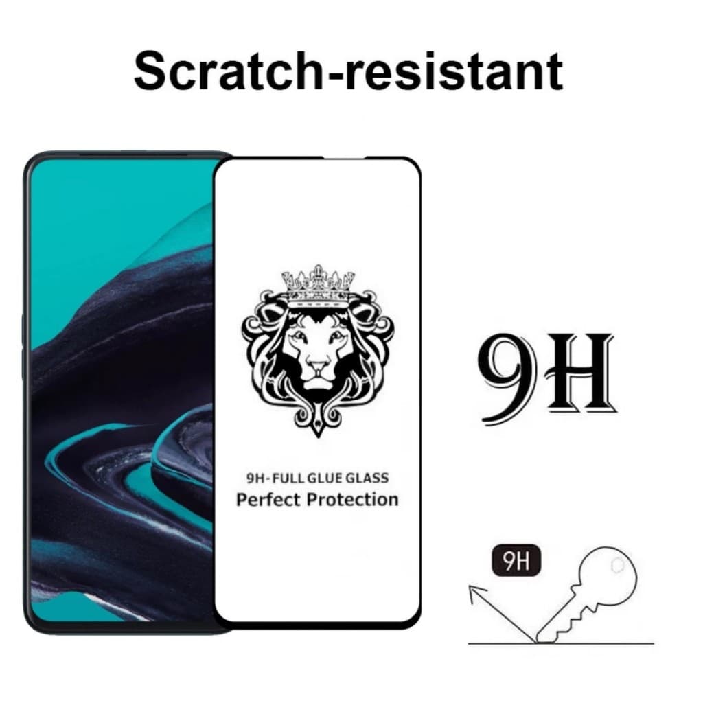 9H Full ฟิล์มกระจก เต็มจอ OPPO Reno2 Reno2F Reno3 Reno3Pro Reno4 Reno4Z Reno5 Reno6 Reno6Z Reno7 Reno7Z Reno7Pro GLASS รูปที่ 2