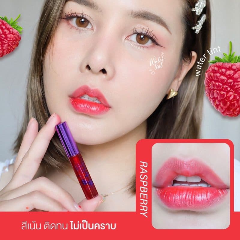 ลิปทิ้นชมนิต้าLips Water Tint Chomnita ทาปาก ทาแก้มได้ รูปที่ 8