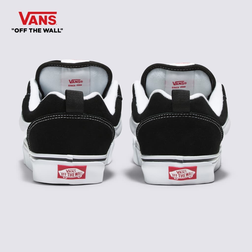 VANS KNU SKOOL - BLACK/TRUE WHITE รองเท้าผ้าใบ ชาย หญิง รูปที่ 6