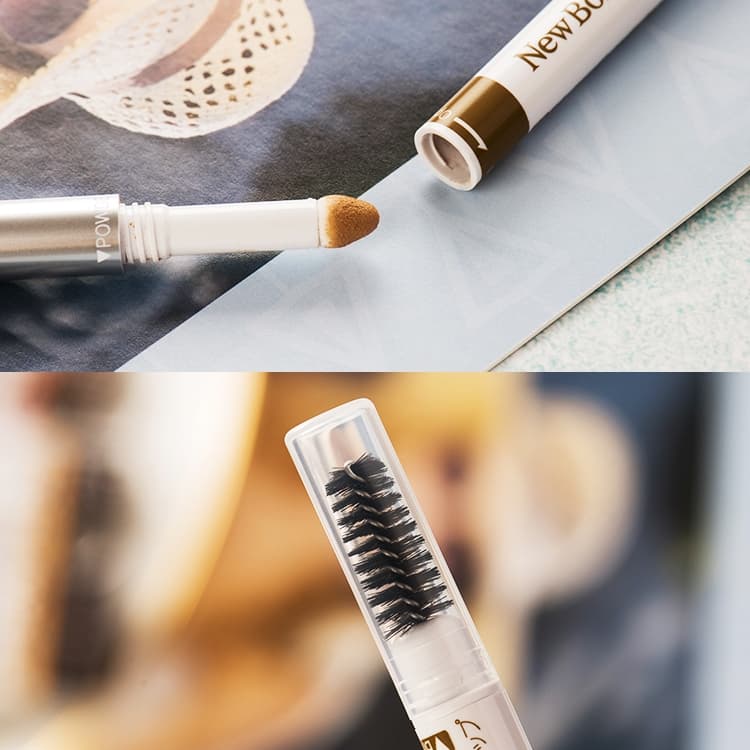Sana New Born EX Eyebrow ดินสอเขียนคิ้ว 3 in 1 ดินสอ ที่เขียนคิ้วและแปรงปัด รูปที่ 3