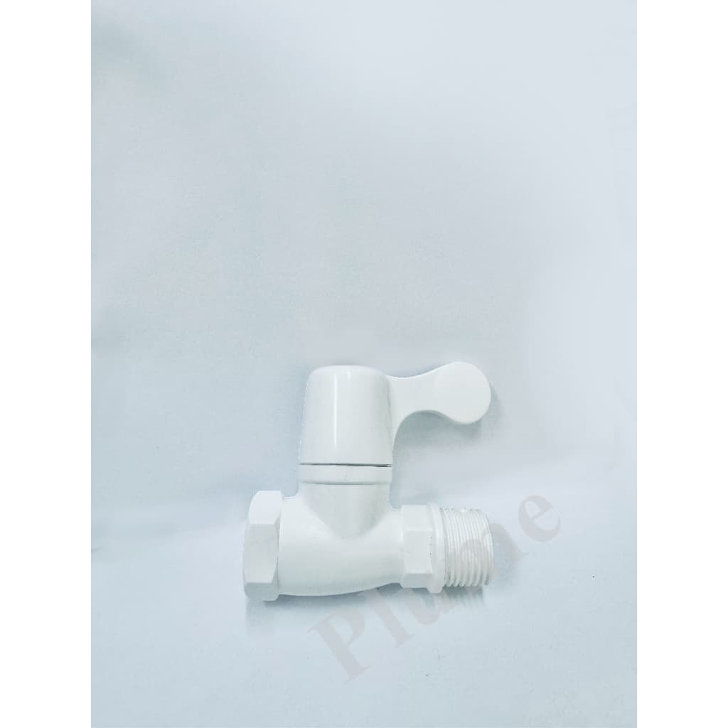 บอลวาล์ว ผ.ม. เกลียวนอก + เกลียวใน ขนาด 1/2" PVC เกรดหนา Food Grade รูปที่ 6