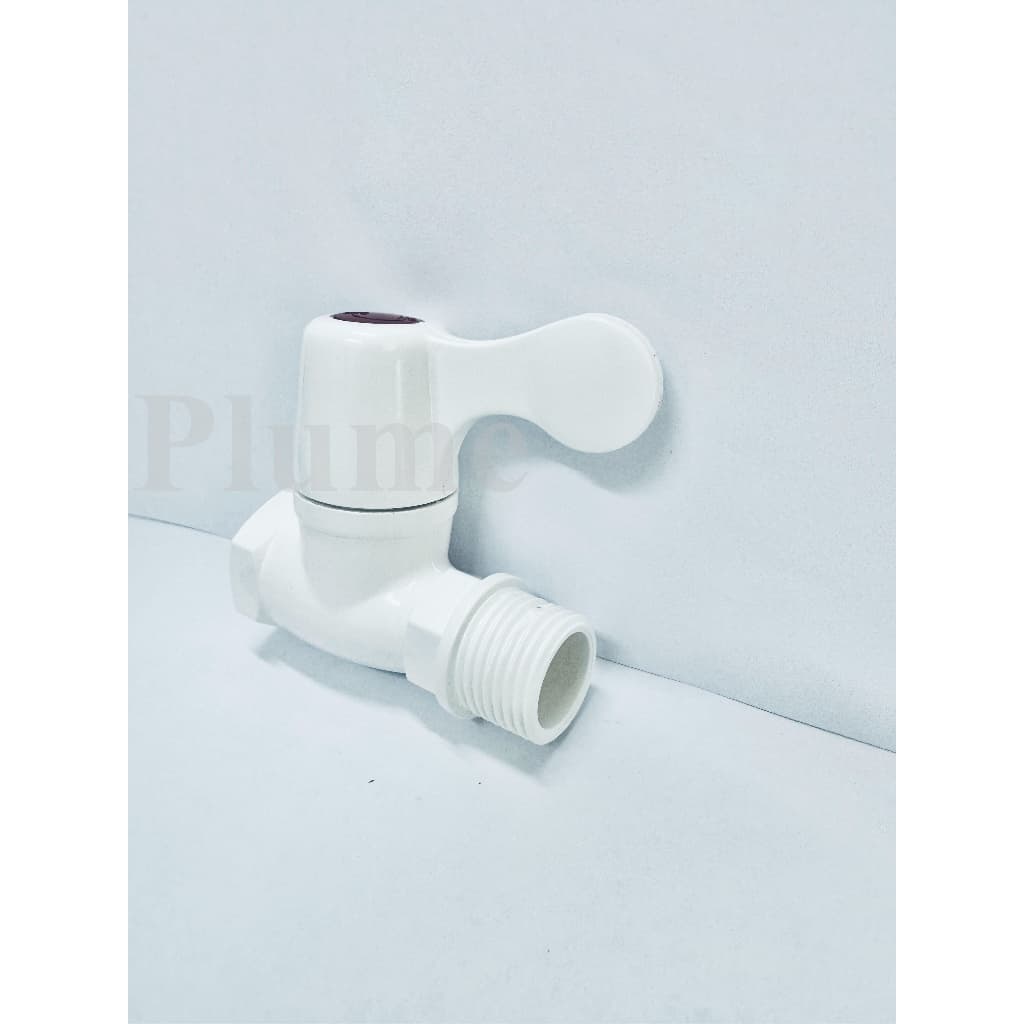 บอลวาล์ว ผ.ม. เกลียวนอก + เกลียวใน ขนาด 1/2" PVC เกรดหนา Food Grade รูปที่ 5