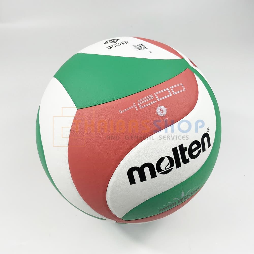 ลูกวอลเล่ย์ Molten V5M4200 ลูกไม่ดูดซับน้ำ size 5 หนัง PU ลูกวอลเลย์บอล รูปที่ 3
