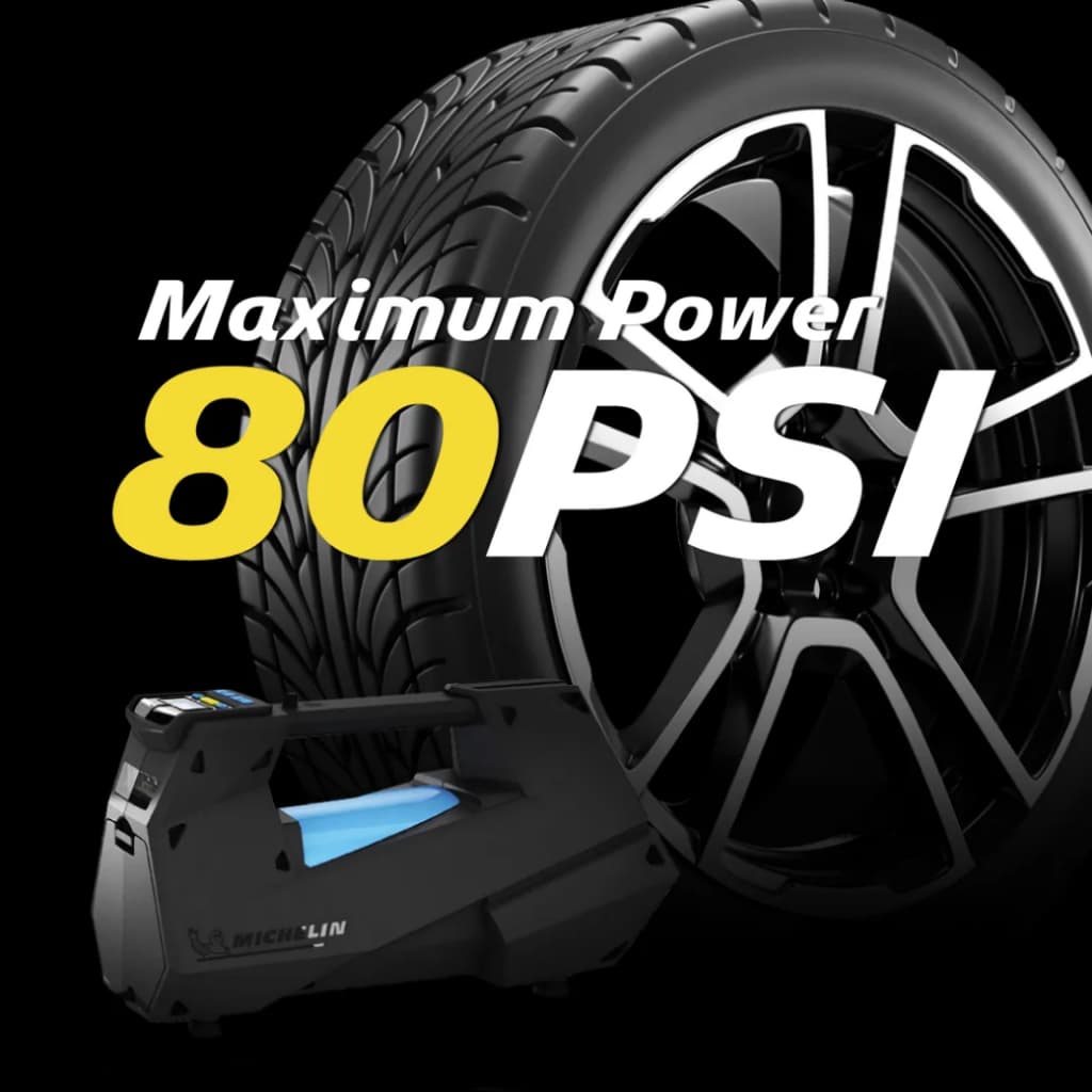 MICHELIN เครื่องเติมลมยางแบบตั้งโปรแกรมสำหรับรถ 4x4 SUV หัวปลั๊ก 12V รุ่น 12312 รูปที่ 5