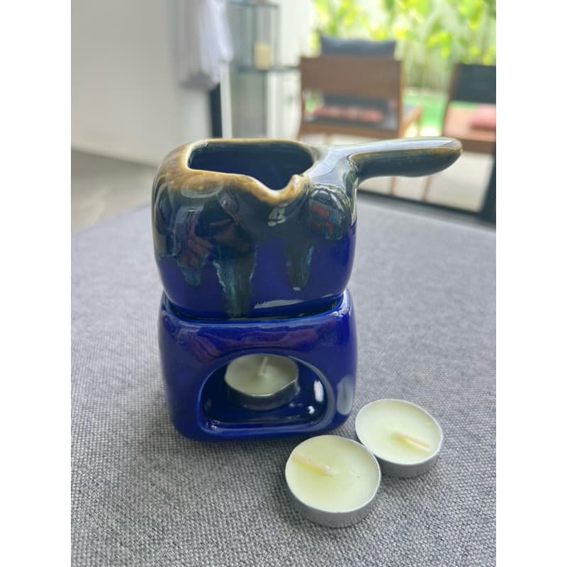เตาน้ำมันหอมระเหย แยกถ้วยน้ำมันได้ Essential oil butner ออฟฟิศซินโดรม ใช้ในบ้าน ร้านนวด สปา โรงแรม (ซื้อเยอะมีราคาส่ง รูปที่ 7