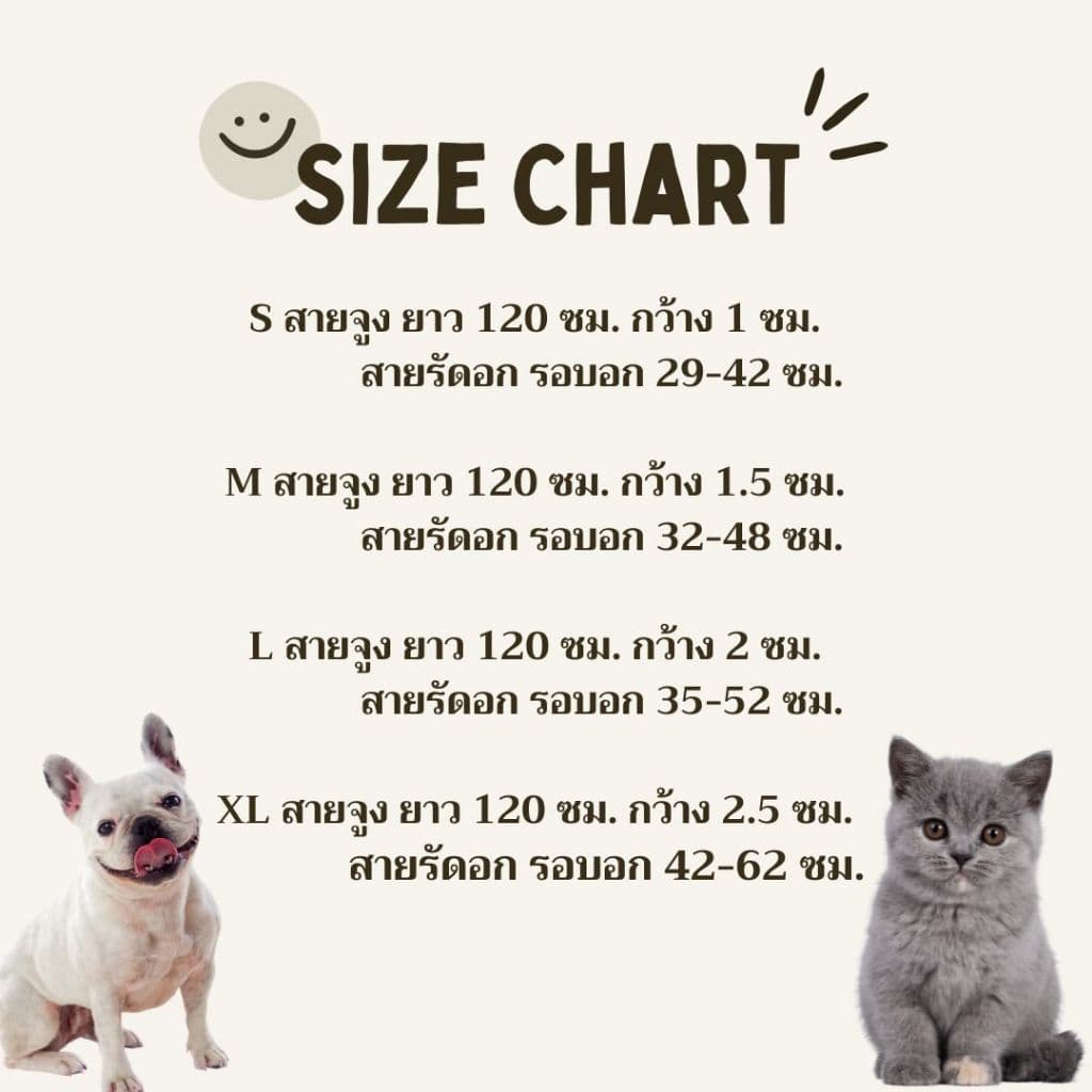 ​SETสายจูงสุนัข+สายรัดอก สำหรับน้องๆทุกสายพันธุ์ รูปที่ 8