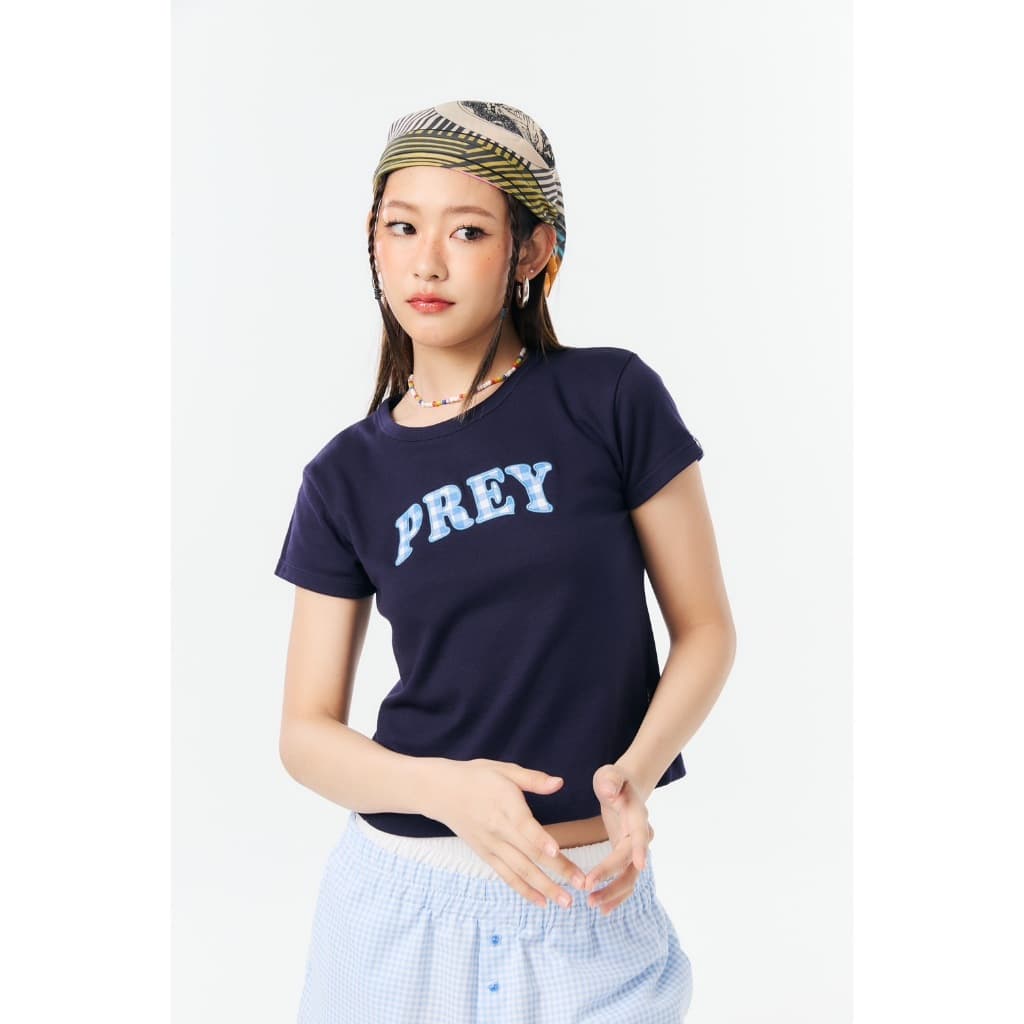 prey เสื้อยืด summer logo babytee รูปที่ 5