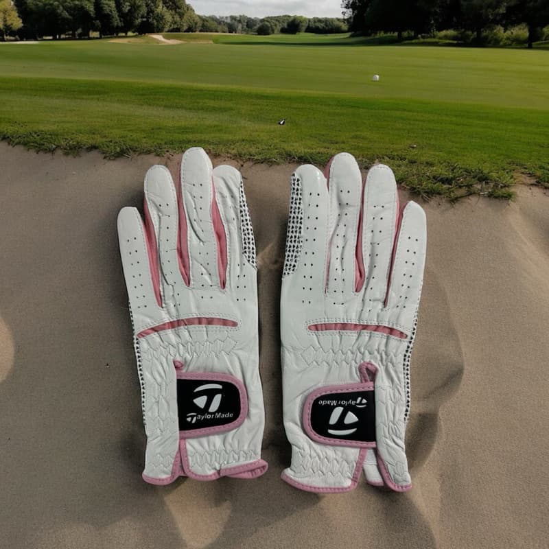 ถุงมือกอล์ฟ TaylorMade หนังแท้ นุ่ม// Genuine Cabbreta leather Golf Glove รูปที่ 9