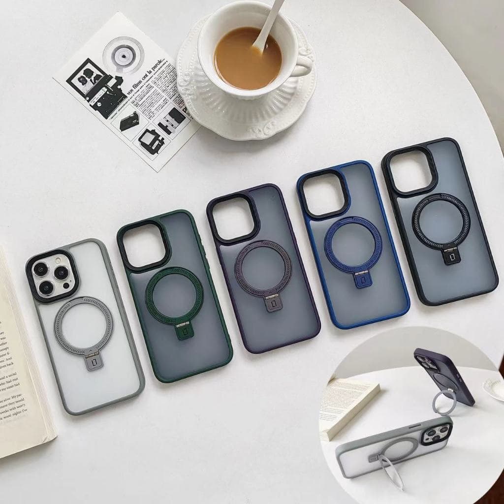 case เคสอะคริลิคชาร์จได้ตั้งได้ หลังด้าน สำหรับไอโฟน 11,12,13,14,15，16，Pro，max for iPhone 11 16Promax 14Promax 15Promax รูปที่ 2