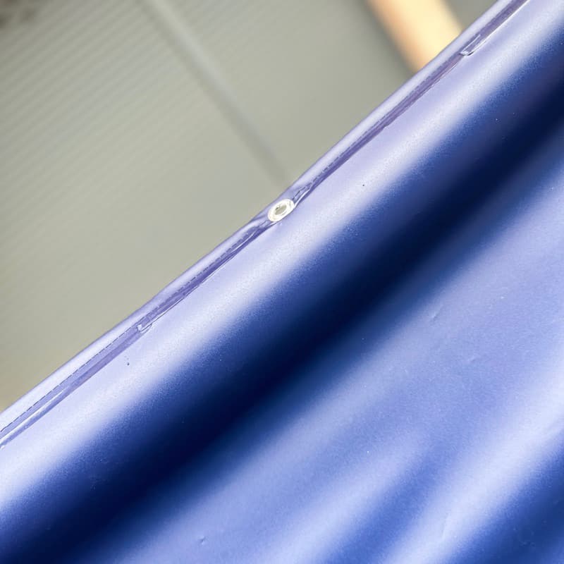 ผ้าใบ กันฝนกันแดด หน้ากว้าง 1.27 ม.เจาะตาไก่พร้อม ผลิตจากพลาสติก PVC รูปที่ 5