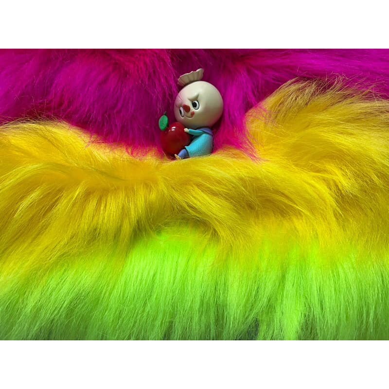 ผ้าขน ผ้าขนยาว 100 มิล ผ้าขนนุ่ม ขนาด 50 ซม x 75 and ซม และ 50 ซม x 37.5 ซม สีดำ สีเทา ราคาพิเศษ ถูกสุดๆ รูปที่ 9