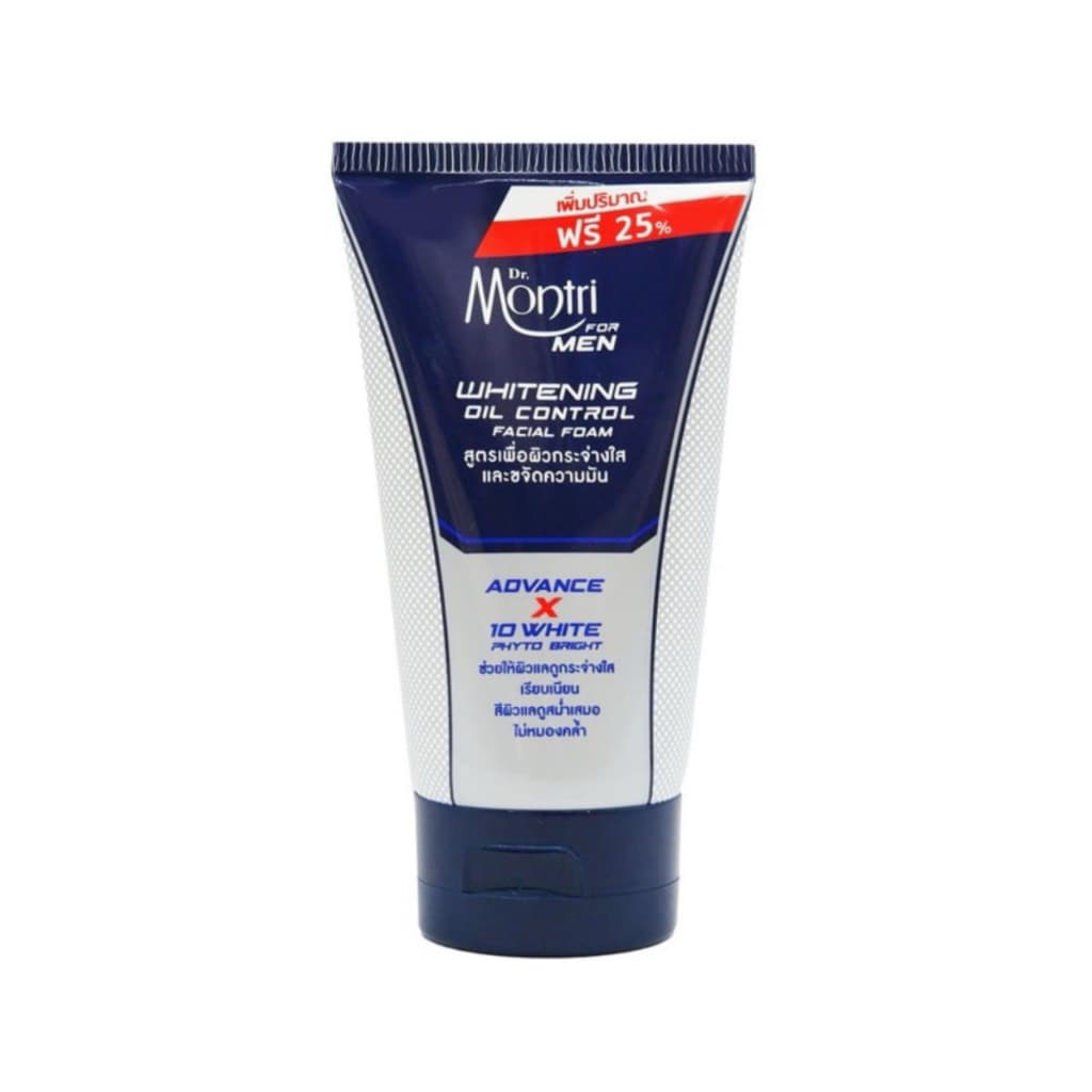 Dr.Montri ดร.มนตรี ไวท์เทนนิ่งโฟม ฟอร์เมน โฟมล้างหน้า สำหรับผู้ชาย 62.5g./ 125g รูปที่ 2