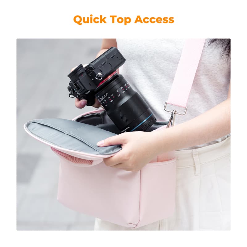 กระเป๋ากล้องสะพายข้าง K&F Small Crossbody Shoulder Bag 5L. รูปที่ 3