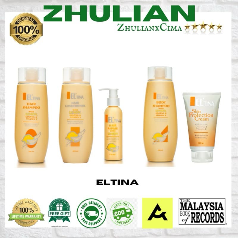แชมพูสระผม สูตร lemon, ginseng+ vitaminE 350ml รูปที่ 4