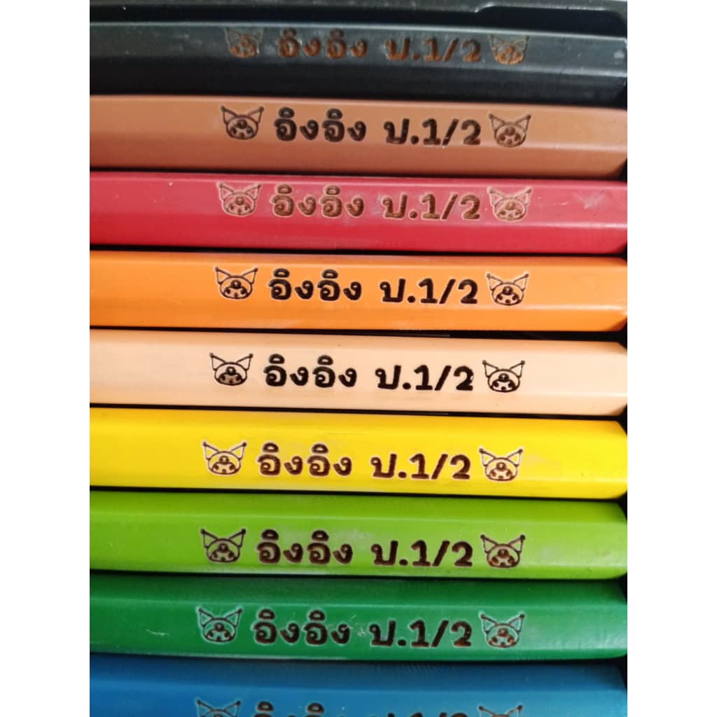 สีไม้คอลลีน สีไม้สลักชื่อ 12,24 สี colleen รูปที่ 4