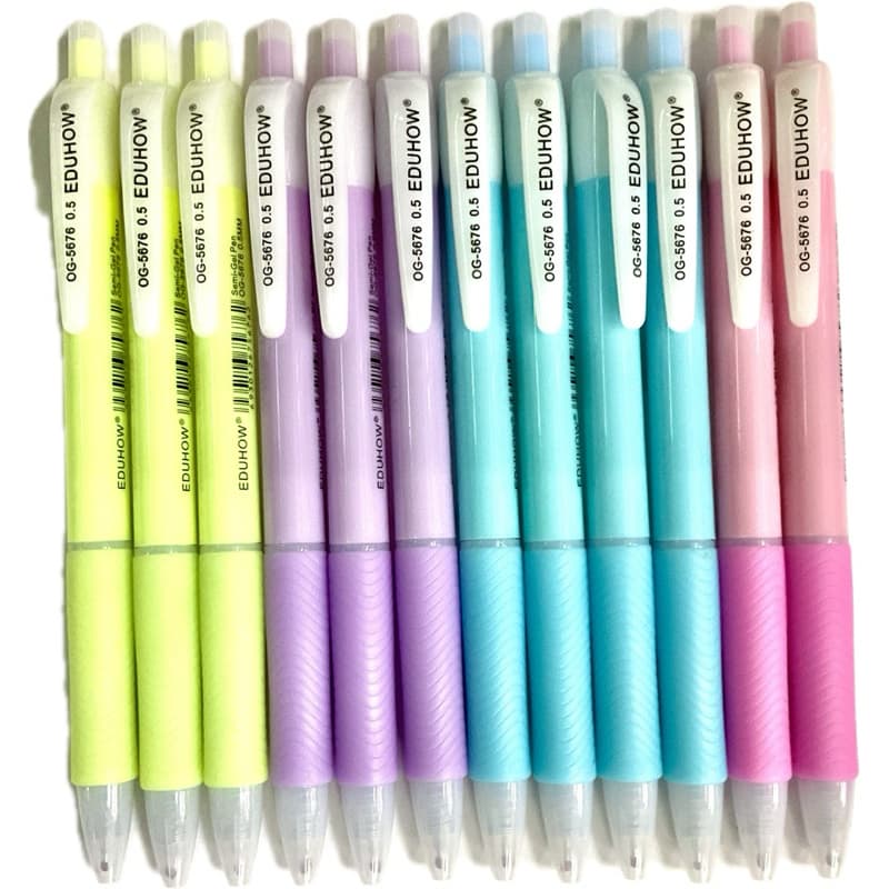 ปากกา ลูกลื่น EDUHOW No.OG-5676 หัว 0.5 หมึกสีน้ำเงิน รูปที่ 3