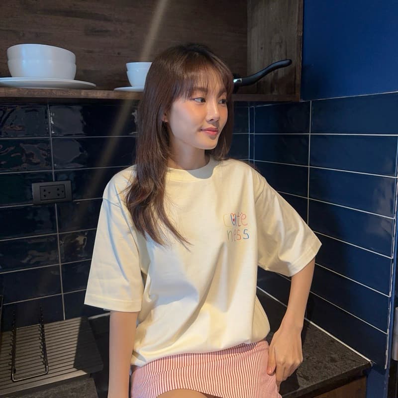myyoungs - Heart เสื้อยืดโอเวอร์ไซส์ รูปที่ 6
