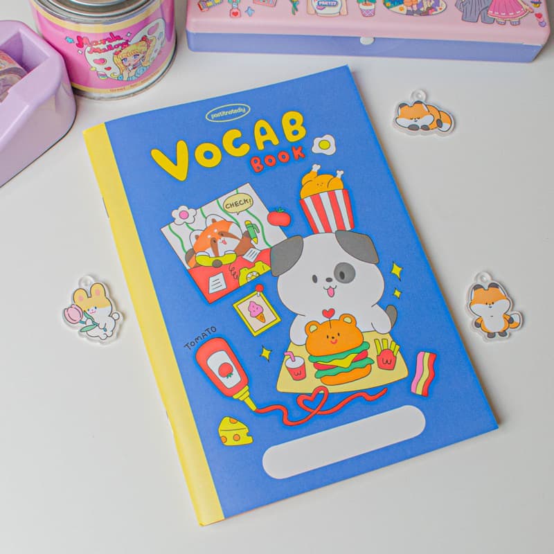 Vocab book สมุดจดคำศัพท์ 1000+ คำ พิมพ์สีทุกหน้า! รูปที่ 6