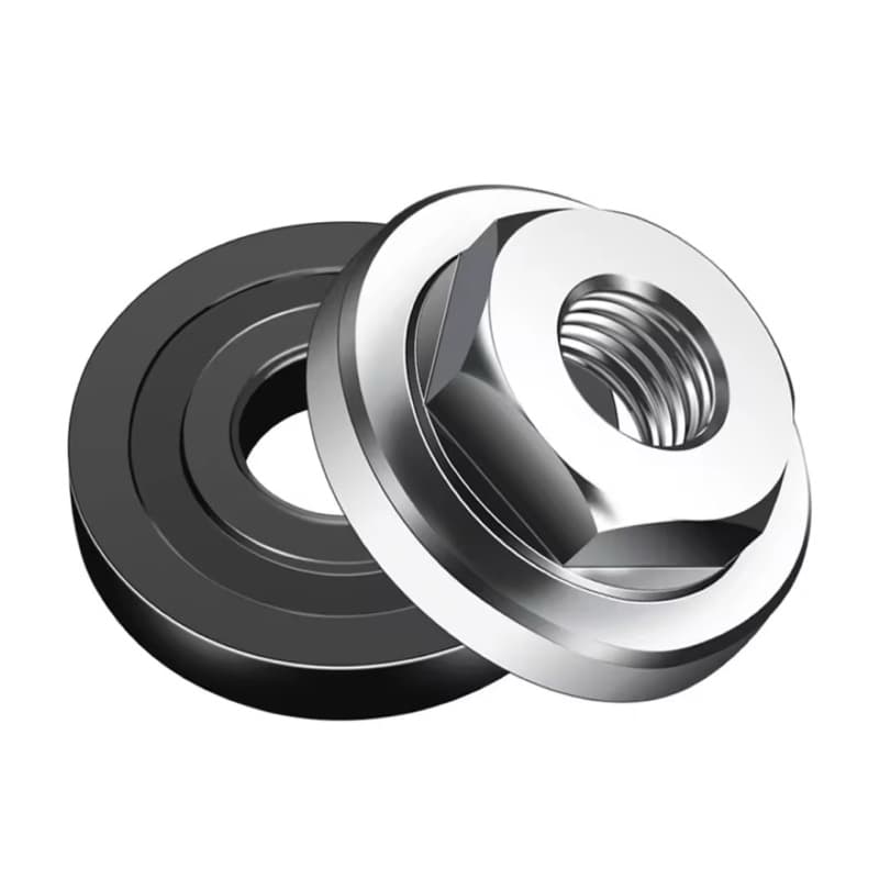 แหวนประกับ ล็อคใบเจียร หินเจีย ขนาด 4 นิ้ว / 7 นิ้ว Inner Outer lock nut set For Maktec Makita Grinder รูปที่ 8